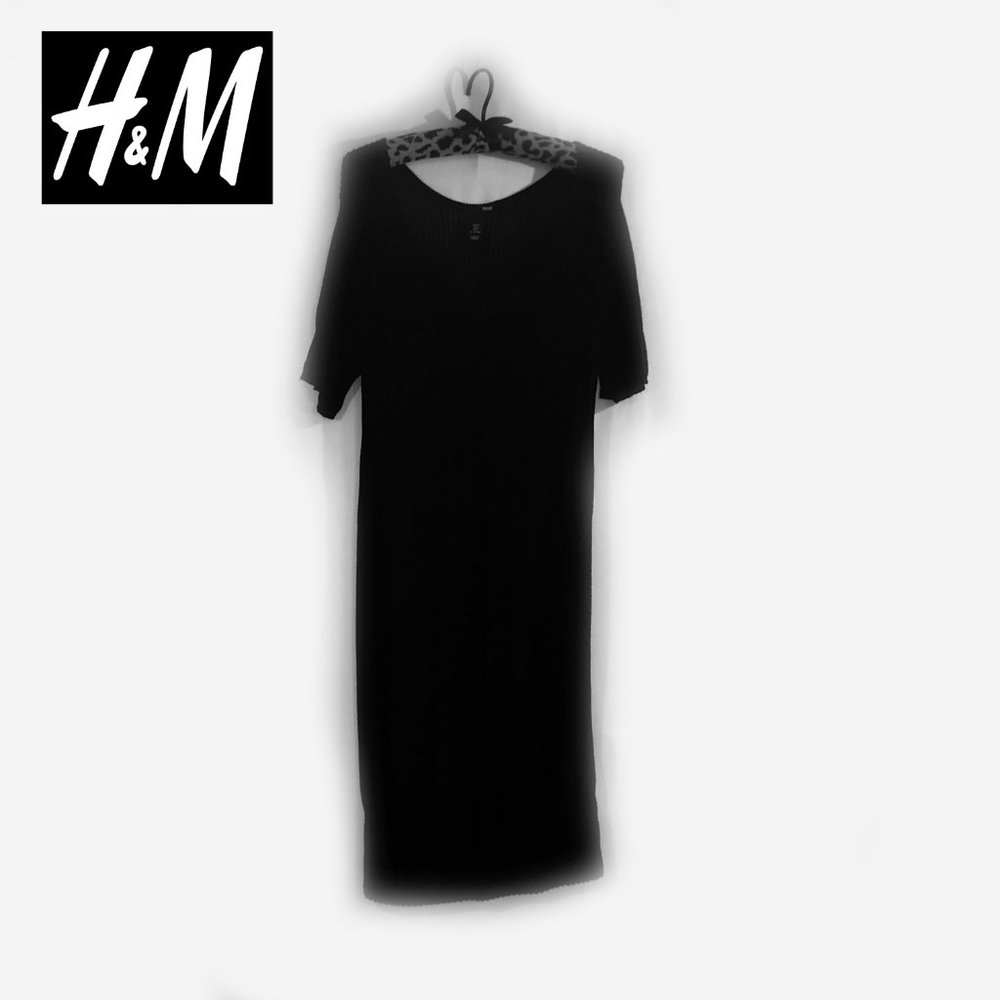 H&M BLACK DRESS - Picture 3 of 5